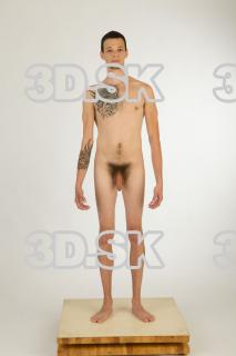 Whole body nude modeling poses of Willard 0008